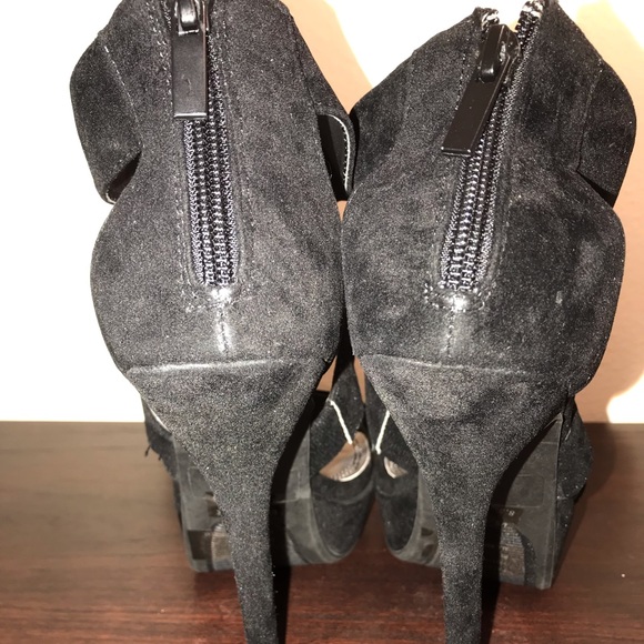 New JustFab Patavia black and silver - Picture 3 of 3